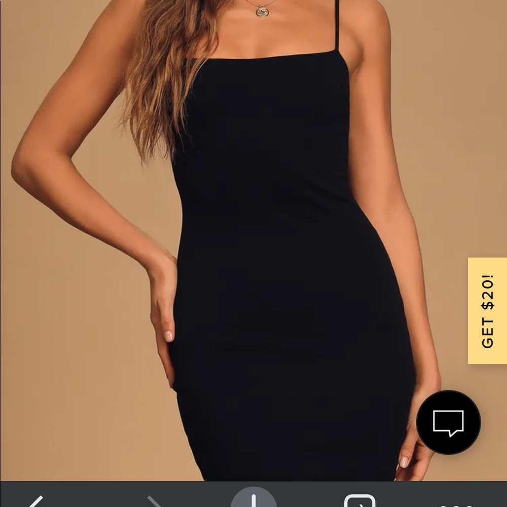 Lulu’s Flaunt It Bodycon Dress. Worn a few times, good condition!